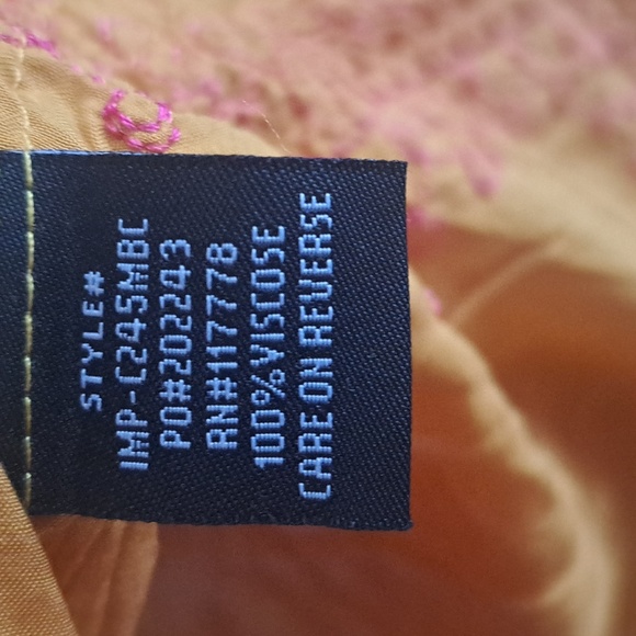 Love Stitch Boho Top Size Meduim #New PTP:20" Length:27" - Picture 6 of 8